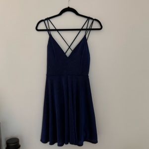Blue formal dress